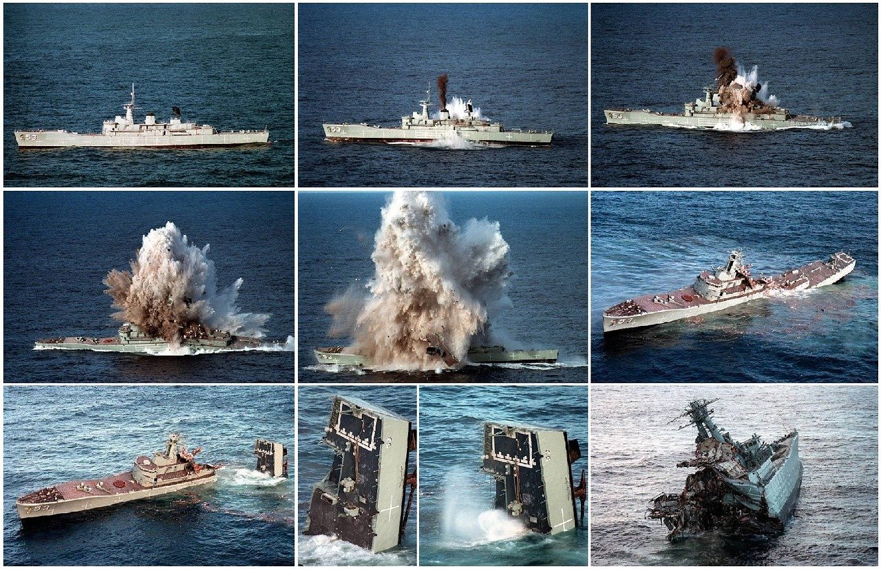 ship sinking